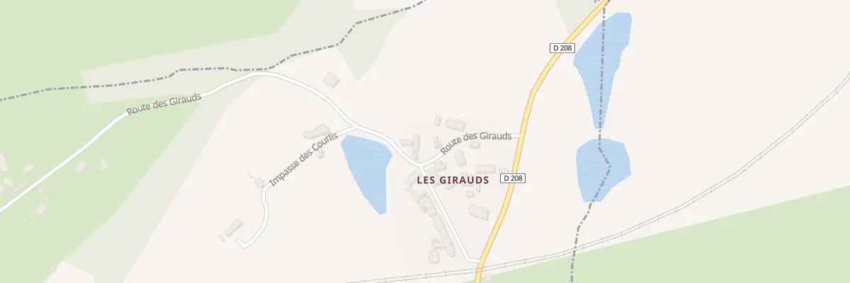 Plan du 5102 Les Girauds à Billezois