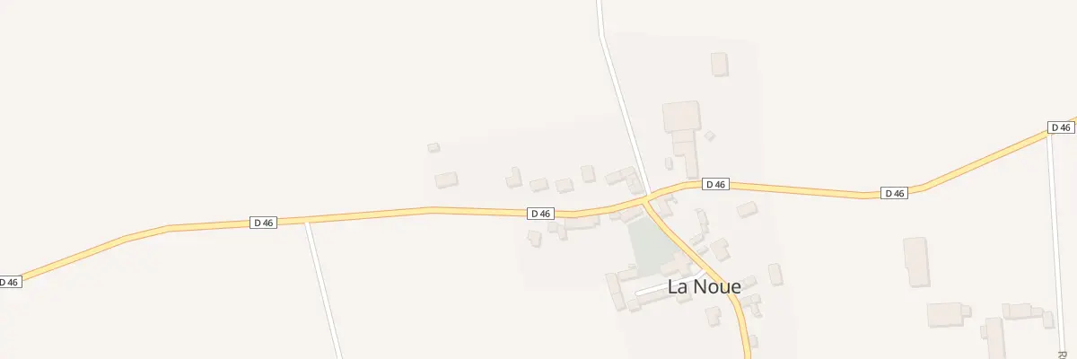 Plan du 3 Rue de Viviers à La Noue