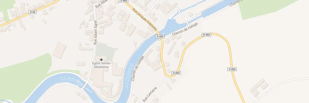 Plan du 2 Rue Arsene Ducastelle à Tupigny