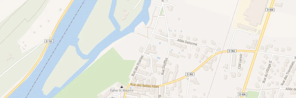 Plan du 5 Rue des Prairies à Augy