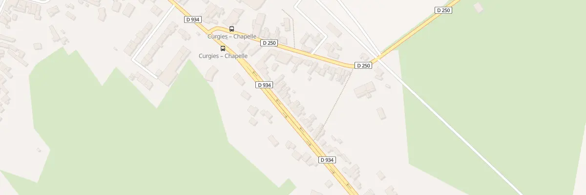 Plan du 107 Rte Nationale à Curgies