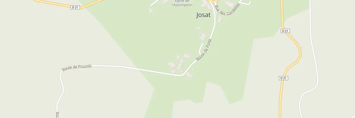 Plan du 47 Porte à Josat