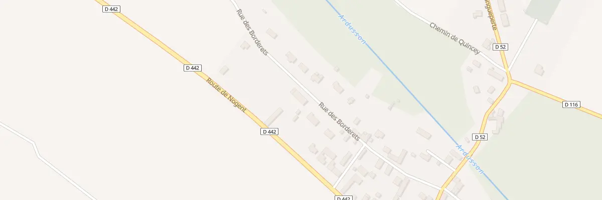 Plan du 21 Rue des Borderets à Ferreux-Quincey