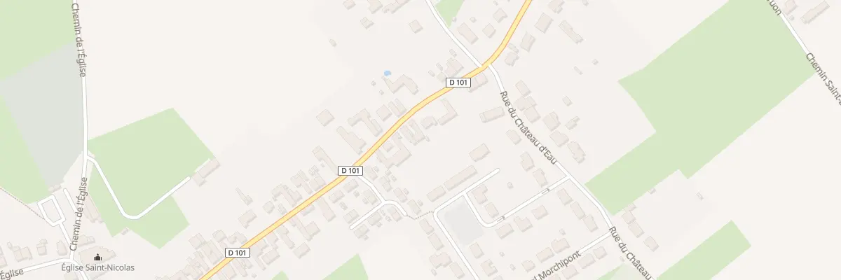 Plan du 86 Rue de la Gare à Vicq