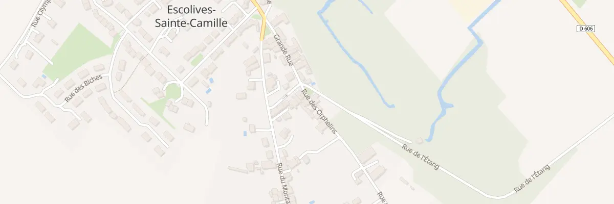 Plan du 4 Rue des Orphelins à Escolives-Sainte-Camille