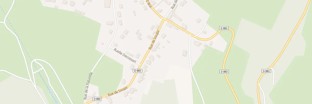 Plan du 5 Rue de Soupir à Braye-en-Laonnois