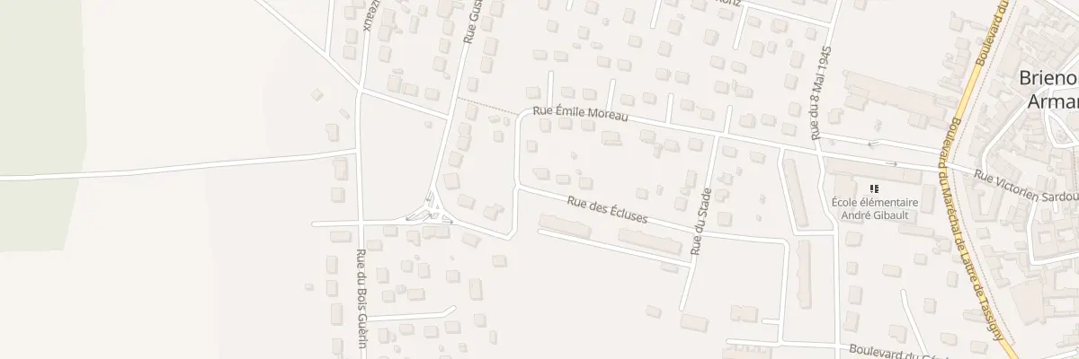 Plan du 7 Rue des Ecluses à Brienon-sur-Armançon