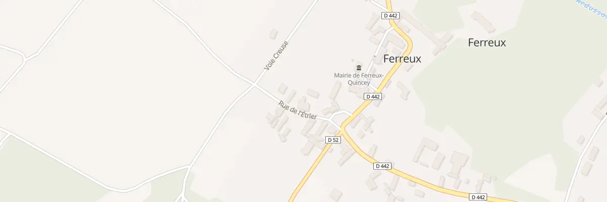 Plan du 8 Rue de l’Etrier à Ferreux-Quincey
