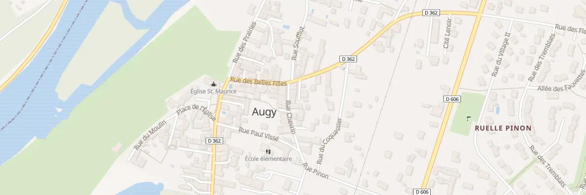 Plan du 5 Rue des Chaumes à Augy