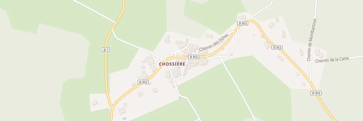 Plan du 5251 Chossiere à Vollore-Ville