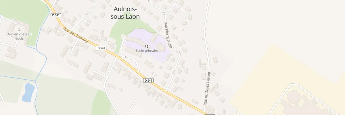 Plan du 7 Rue Pierre Nolle à Aulnois-sous-Laon
