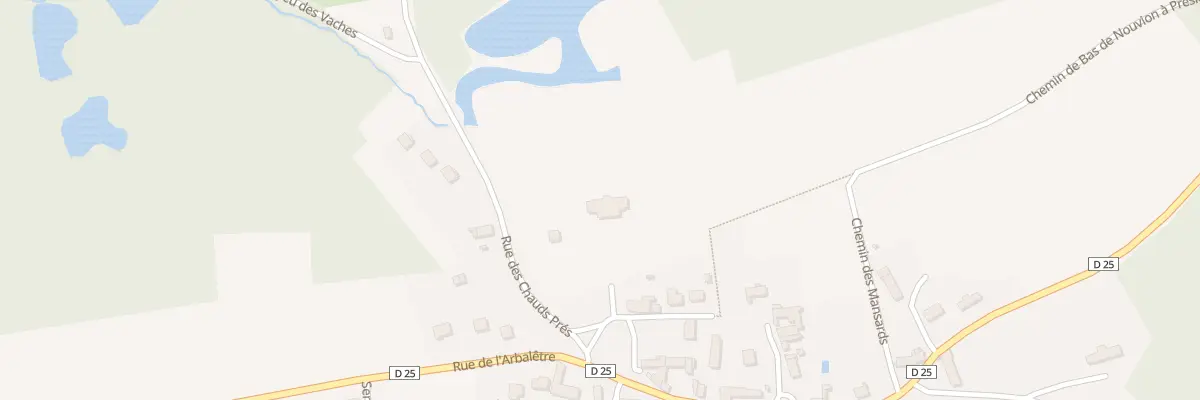 Plan du 1 Pl des Tilleuls à Nouvion-le-Vineux