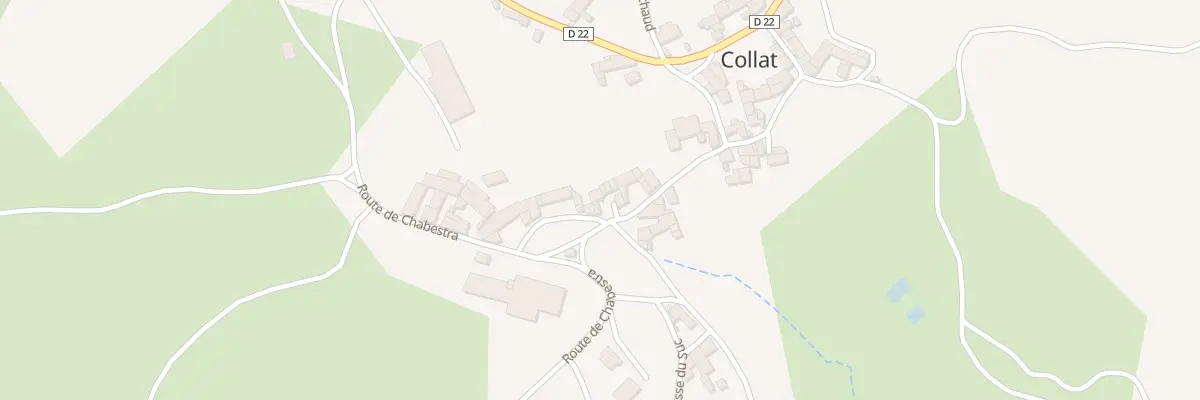 Plan du 5033 Le Bourg à Collat