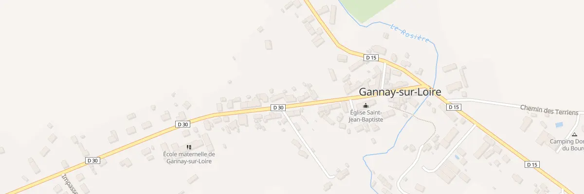 Plan du 27 Rue de la Mairie à Gannay-sur-Loire