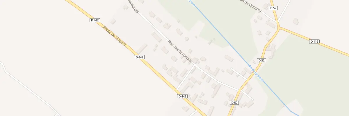 Plan du 17 Rue des Borderets à Ferreux-Quincey