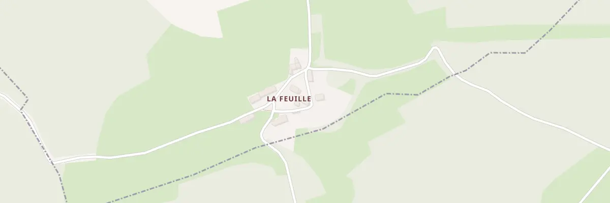 Plan du 5425 La Feuille à La Chapelle-Agnon