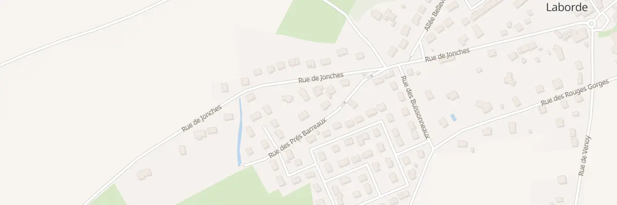 Plan du 23 Rue de Jonches à Auxerre