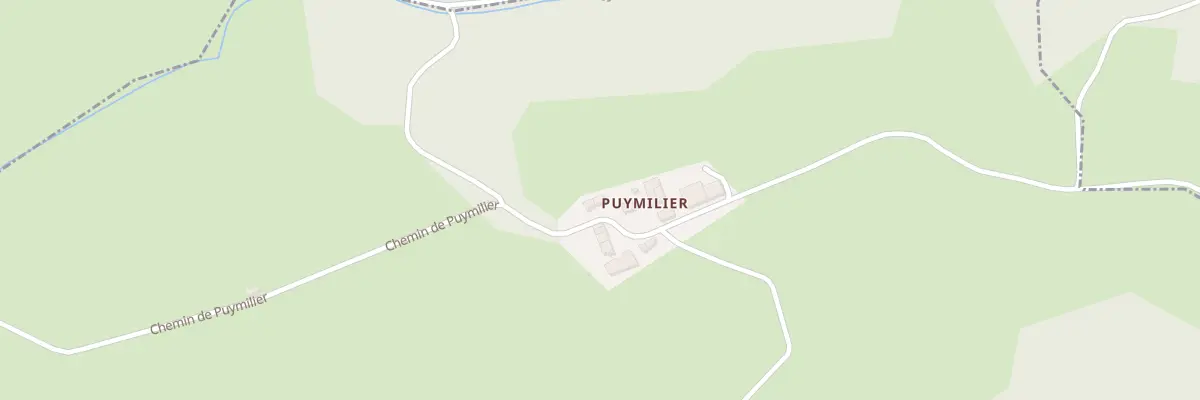 Plan du 5075 Puymilier à Aubusson-d’Auvergne