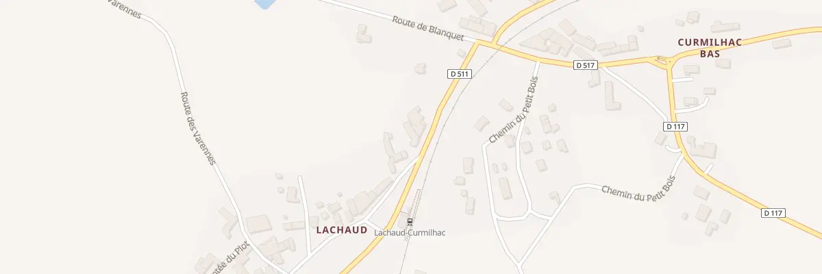 Plan du 4 Rue de la Gare à Vissac-Auteyrac