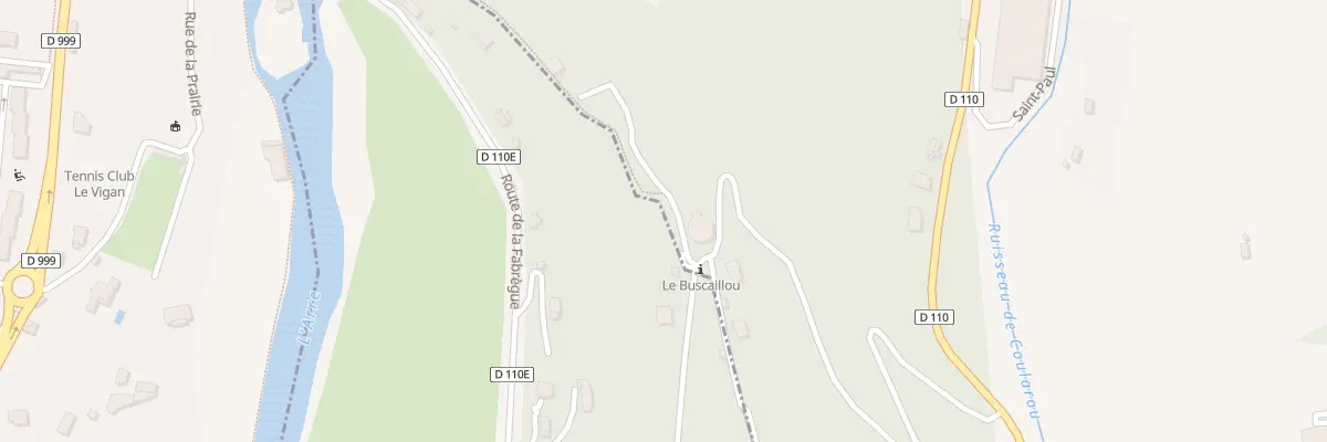 Plan du 5004 Le Buscaillou à Avèze