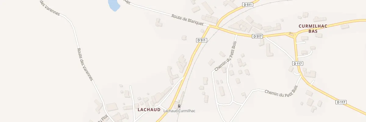 Plan du 2 Rue de la Gare à Vissac-Auteyrac