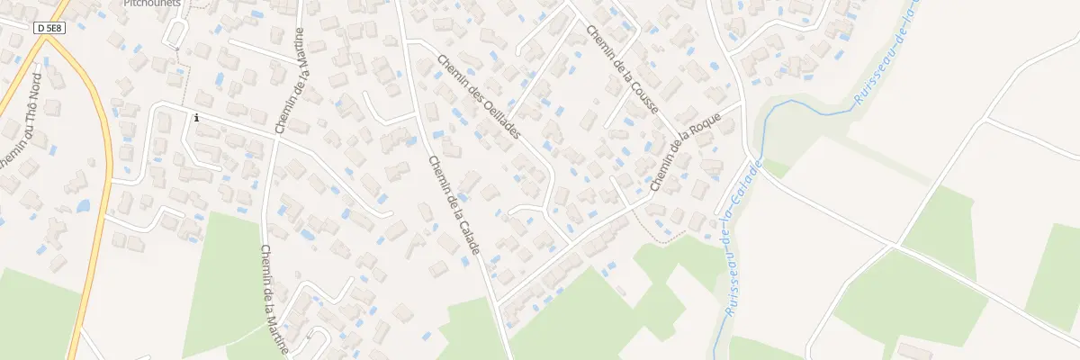 Plan du 112 Che des Oeillades à Villeveyrac