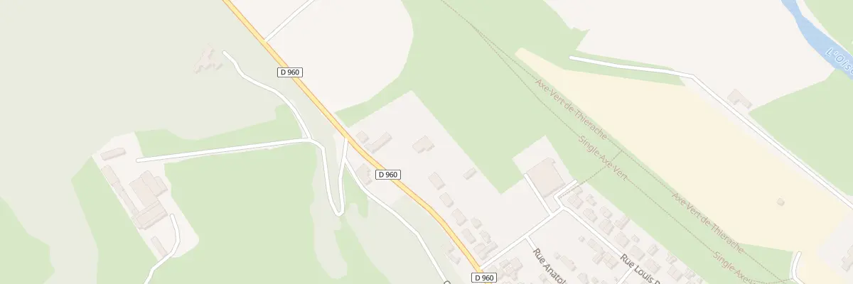 Plan du 1292 Rue de Robbé à Guise