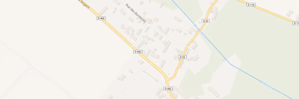 Plan du 22 Rte de Nogent à Ferreux-Quincey