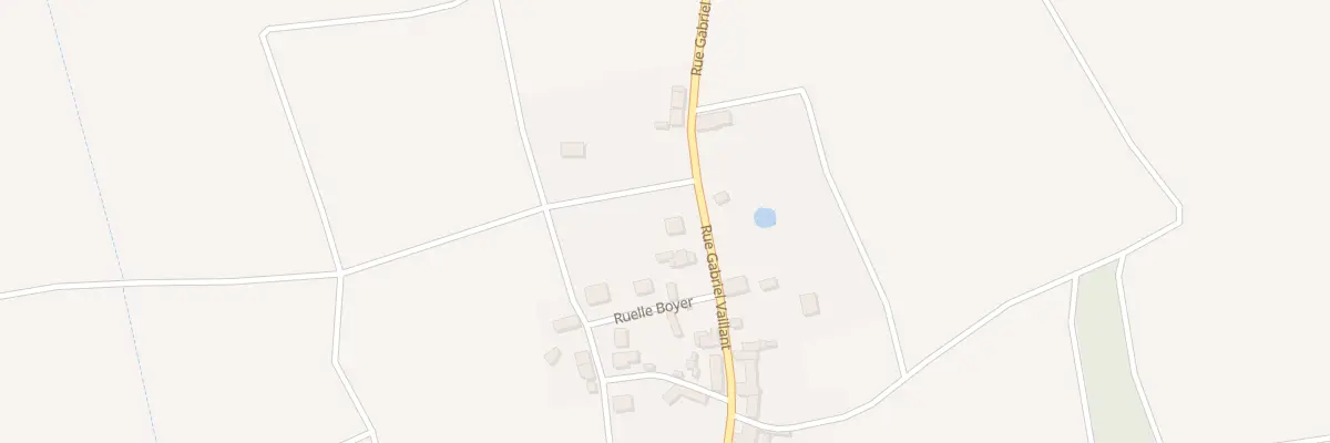 Plan du 13 Rue Gabriel Vaillant à La Noue