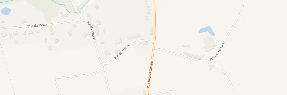 Plan du 1 Rue Gabriel Vaillant à La Noue