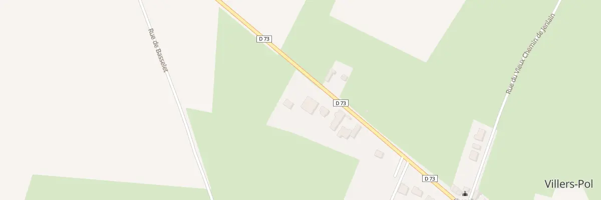 Plan du 1365 Rue Georges Ozaneaux à Villers-Pol