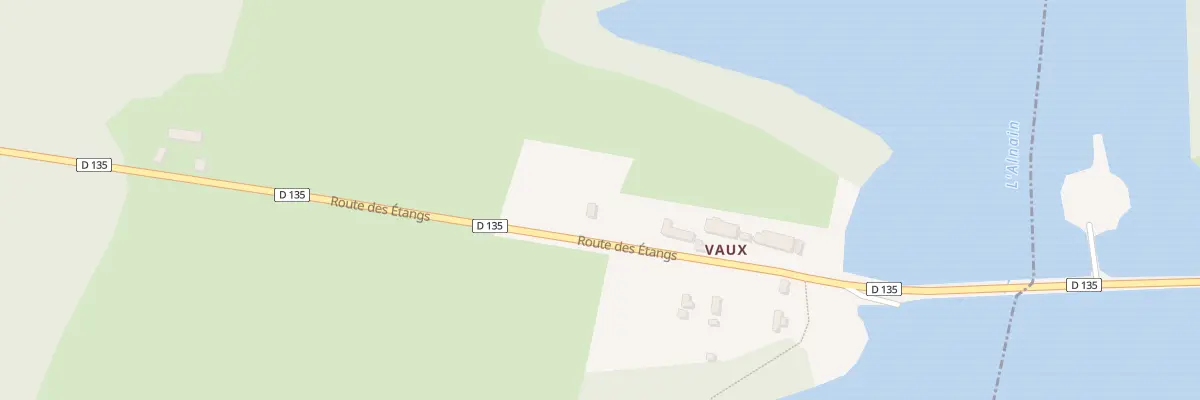 Plan du 8 Rte des Etangs à Vitry-Laché