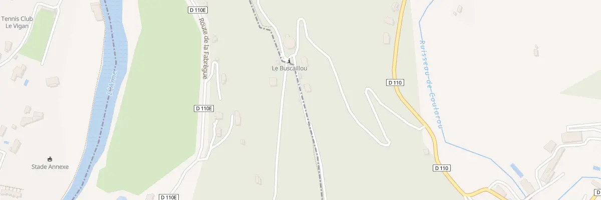 Plan du 5041 Le Buscaillou à Avèze