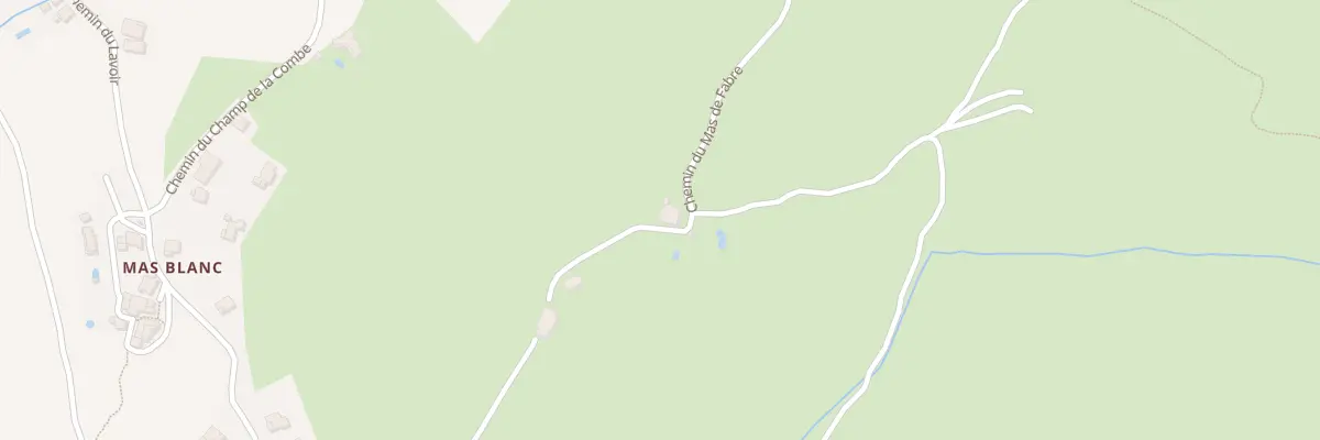Plan du 5030 Mas de Fabre à Aumelas