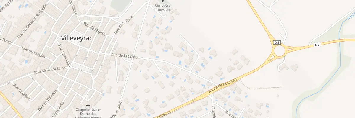 Plan du 6005 Rue de la Coste à Villeveyrac