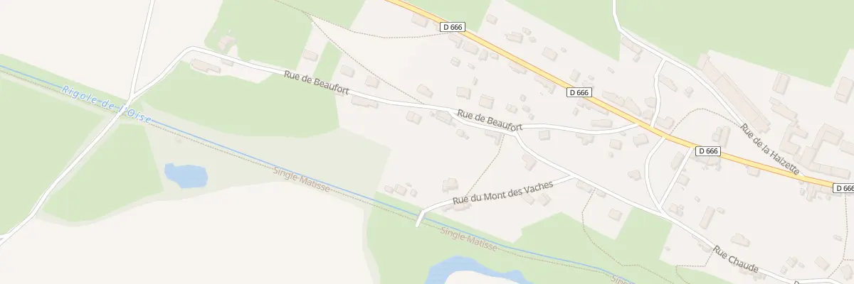 Plan du 7 Rue de Beaufort à Lesquielles-Saint-Germain