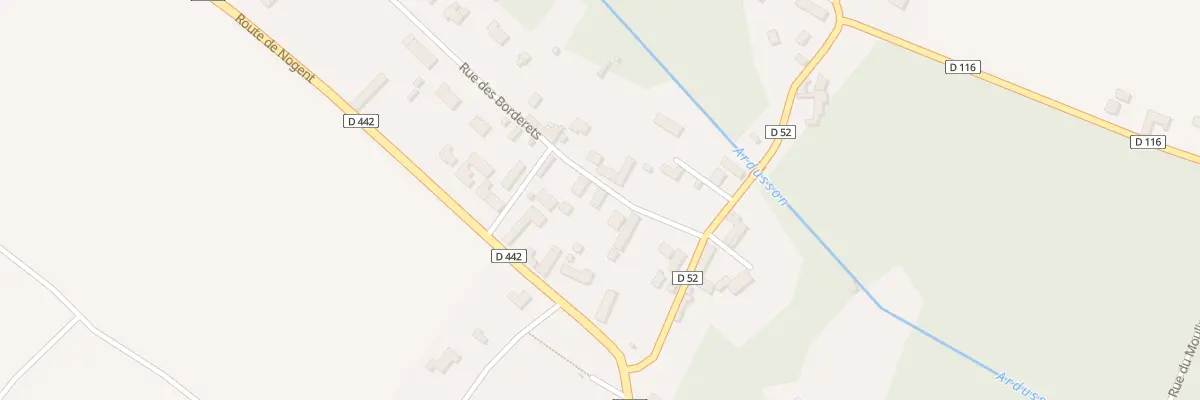 Plan du 5 Rue des Borderets à Ferreux-Quincey