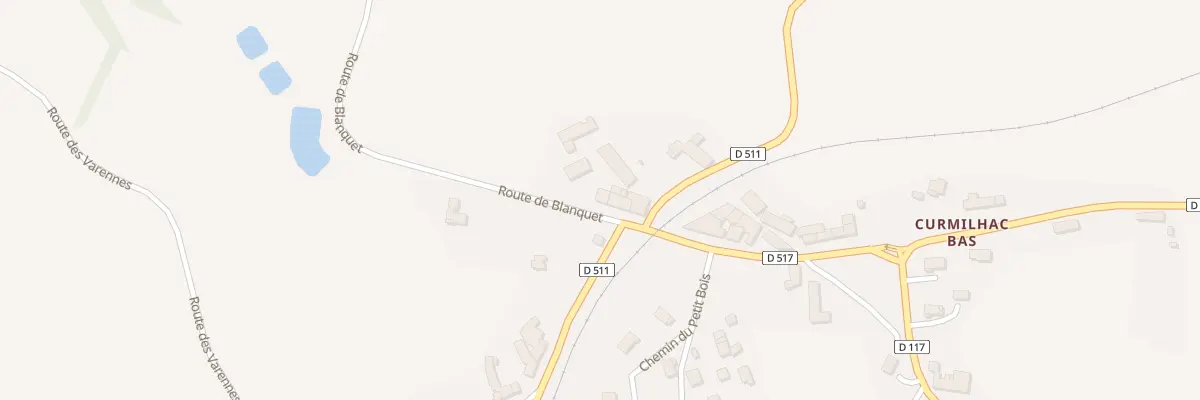 Plan du 4 Rte de Blanquet à Vissac-Auteyrac