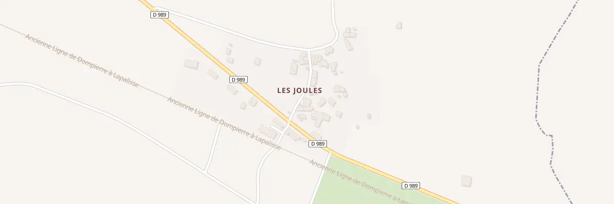 Plan du 19 Ham des Joules à Jaligny-sur-Besbre