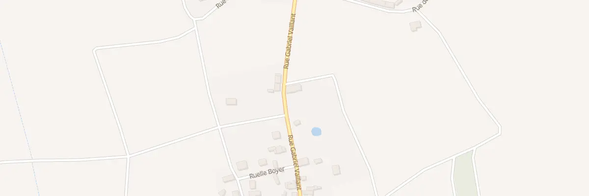 Plan du 12 Rue Gabriel Vaillant à La Noue