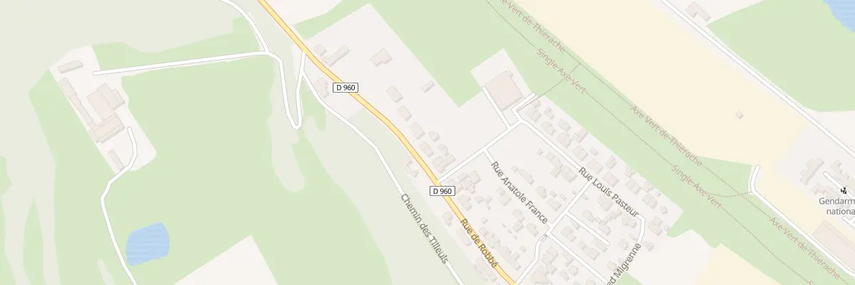 Plan du 1188 Rue de Robbé à Guise