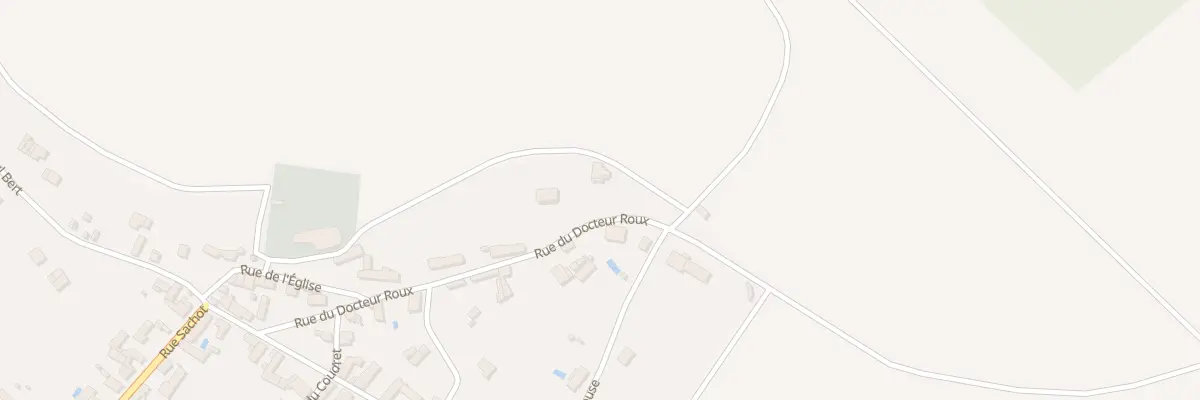 Plan du 10 Rue Docteur Roux à Bellechaume