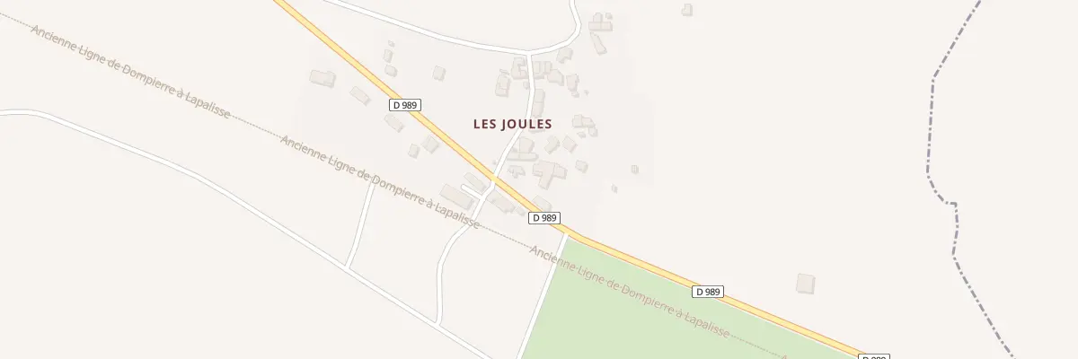 Plan du 12 Ham des Joules à Jaligny-sur-Besbre