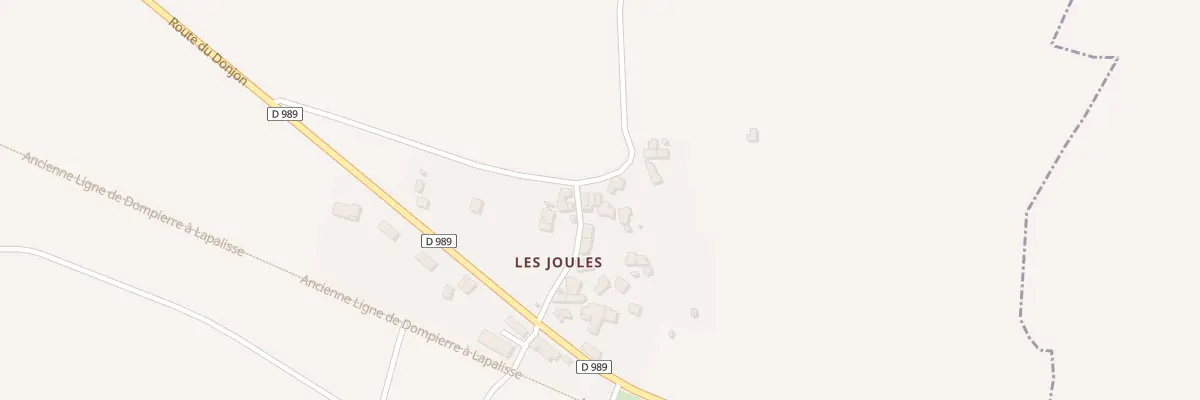 Plan du 9 Ham des Joules à Jaligny-sur-Besbre