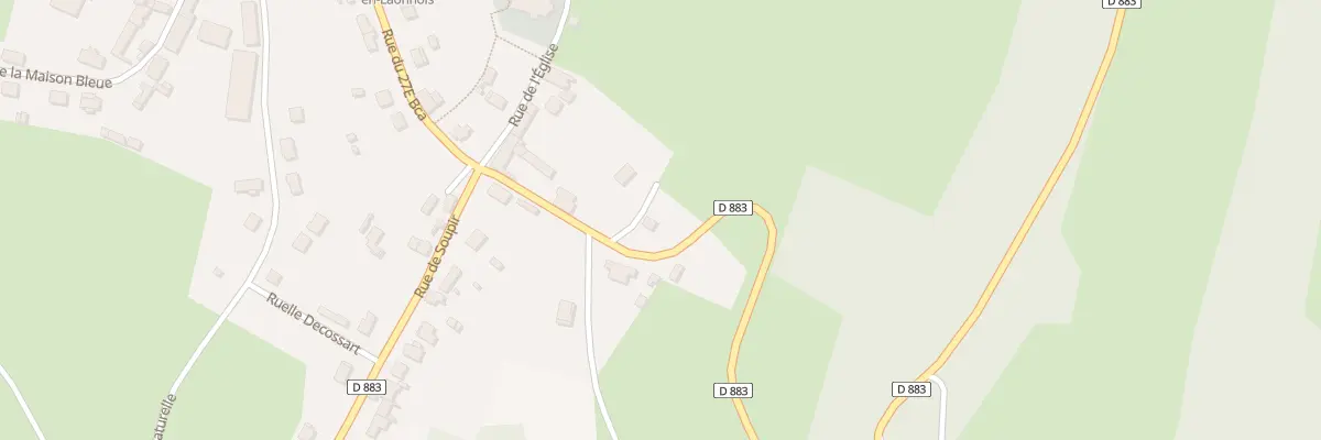 Plan du 2 Rue du Point du Jour à Braye-en-Laonnois