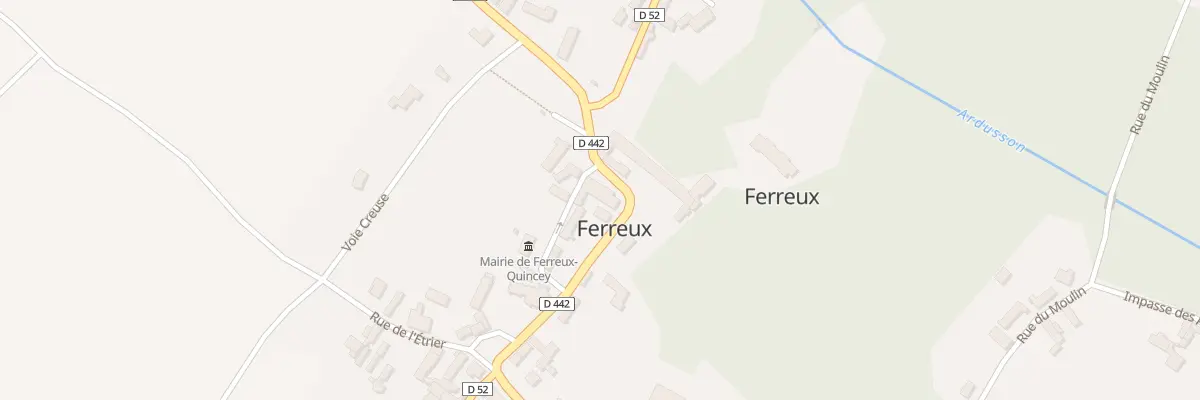 Plan du 5 Rte de Nogent à Ferreux-Quincey