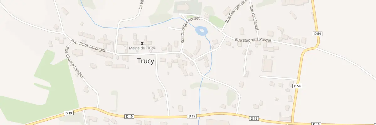 Plan du 18 Rue Victor Lespagne à Trucy