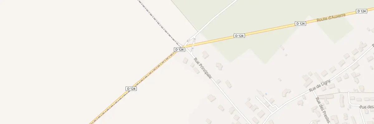 Plan du 2 Rue Principale à Venoy