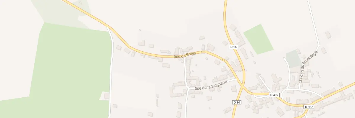 Plan du 9 Rue de Bruys à Chéry-Chartreuve