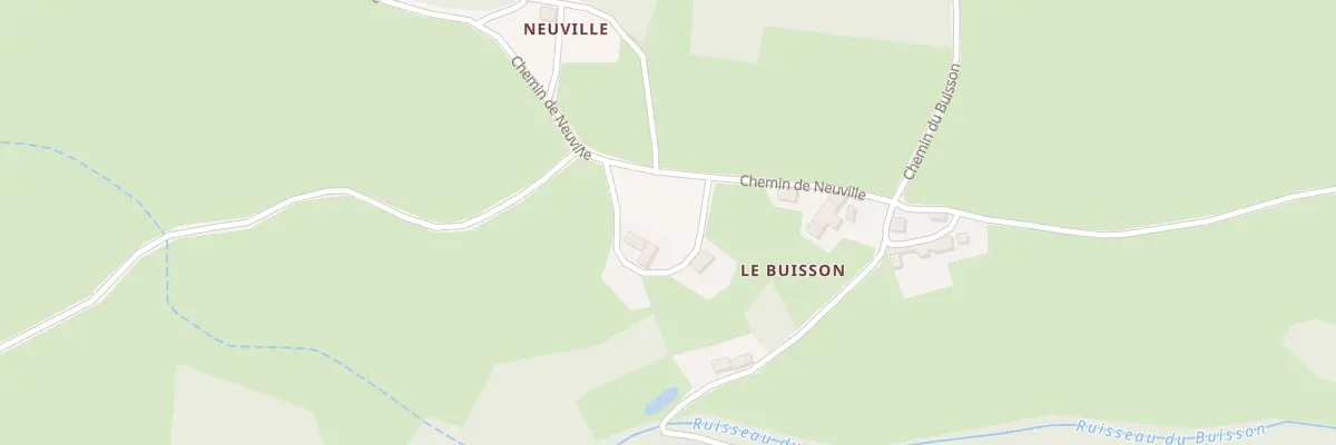 Plan du 5389 Le Buisson à Saint-Amant-Roche-Savine